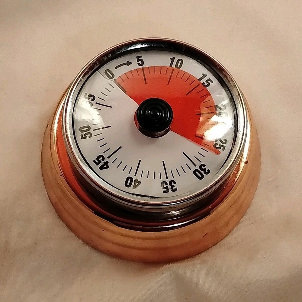 OGGI Mechanical Kitchen Timer Copper