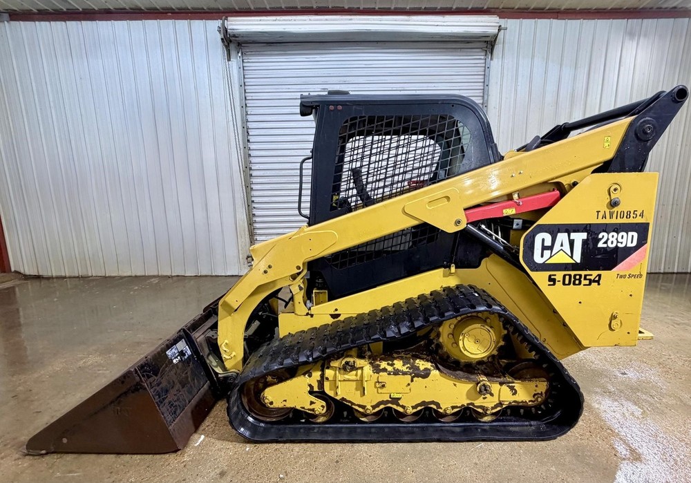 2018 CATERPILLAR 289D STANDARD FLOW OROPS SKID STEER TRACK LOADER