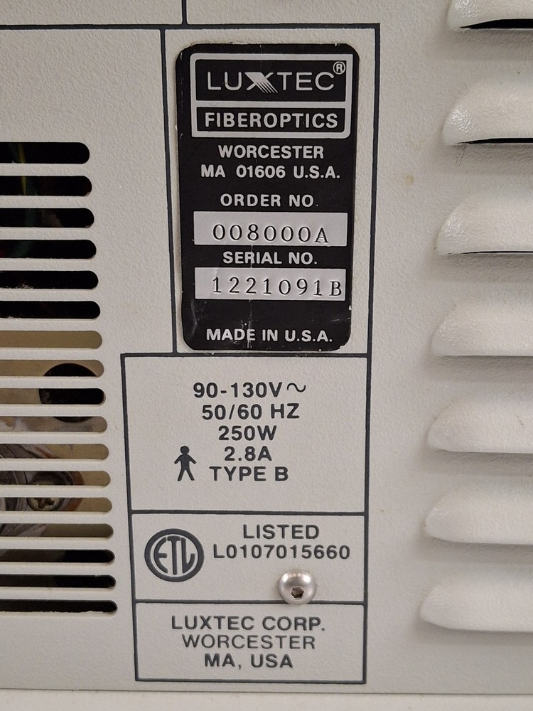 Luxtec ACO Series 8000 Light Source