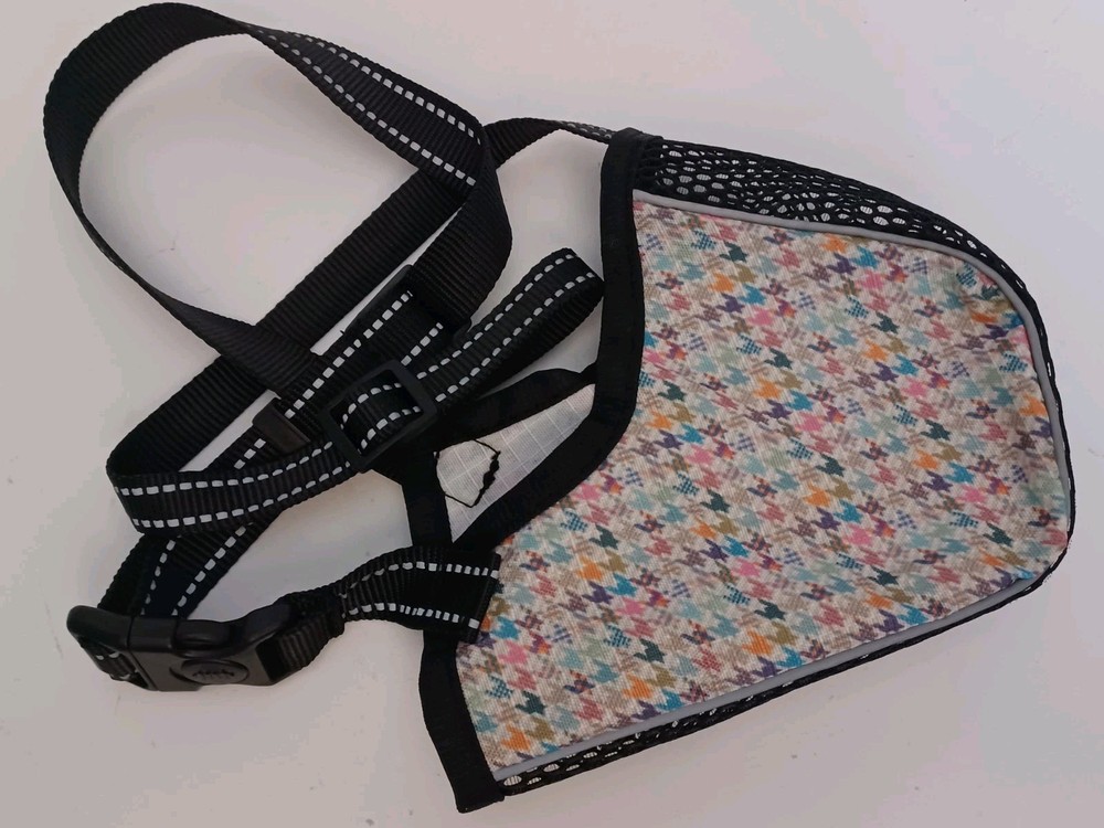 Soft Dog Muzzle XXL Colorful/Multicolored