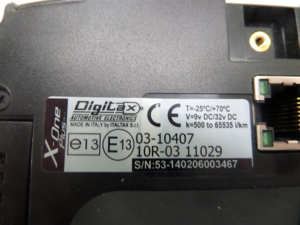 Digitax X-One Plus Mobile Data Terminal