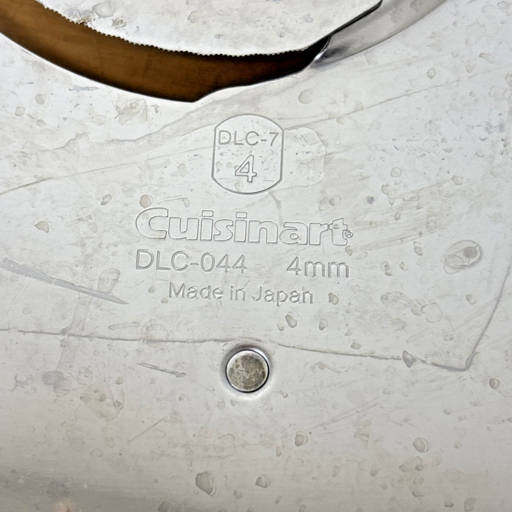 Cuisinart DLC-7 Food Processor Disc DLC-044 4mm Blade