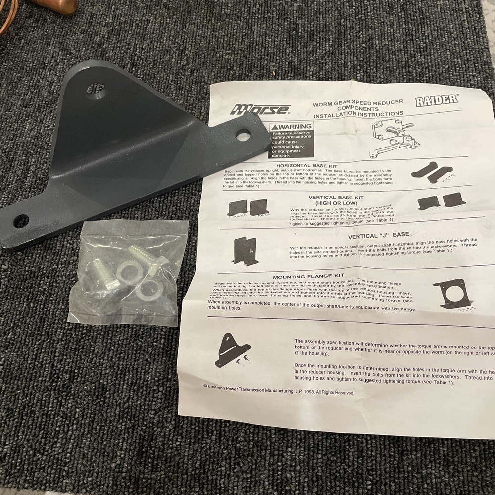 Morse Raider 262H-TAK Torque Arm Bracket