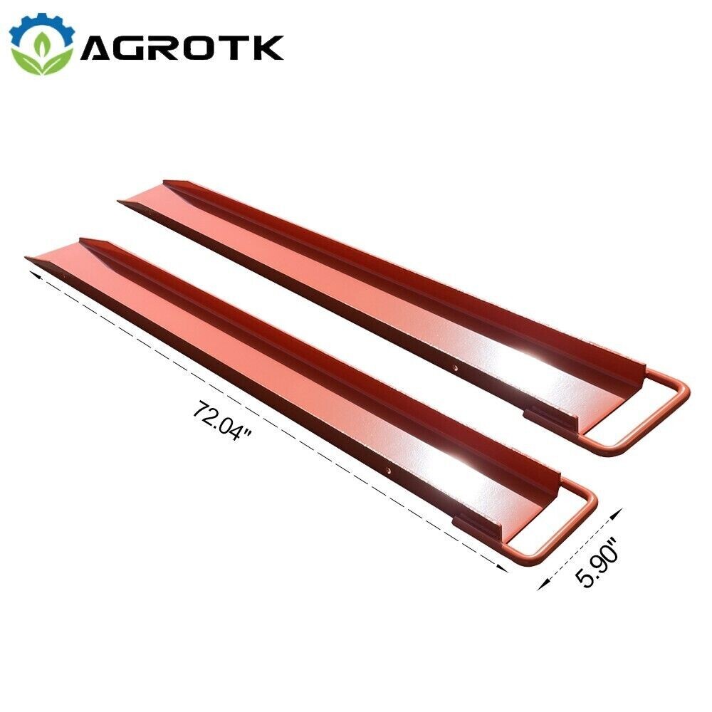 72'' Steel Forklift Extensions | AGT-EX726