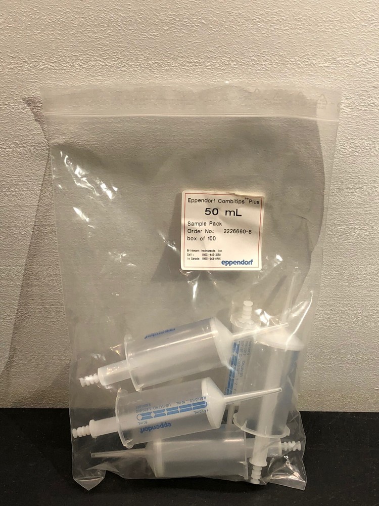 Eppendorf Combitips Plus 50mL Sample Pack 2226660-8