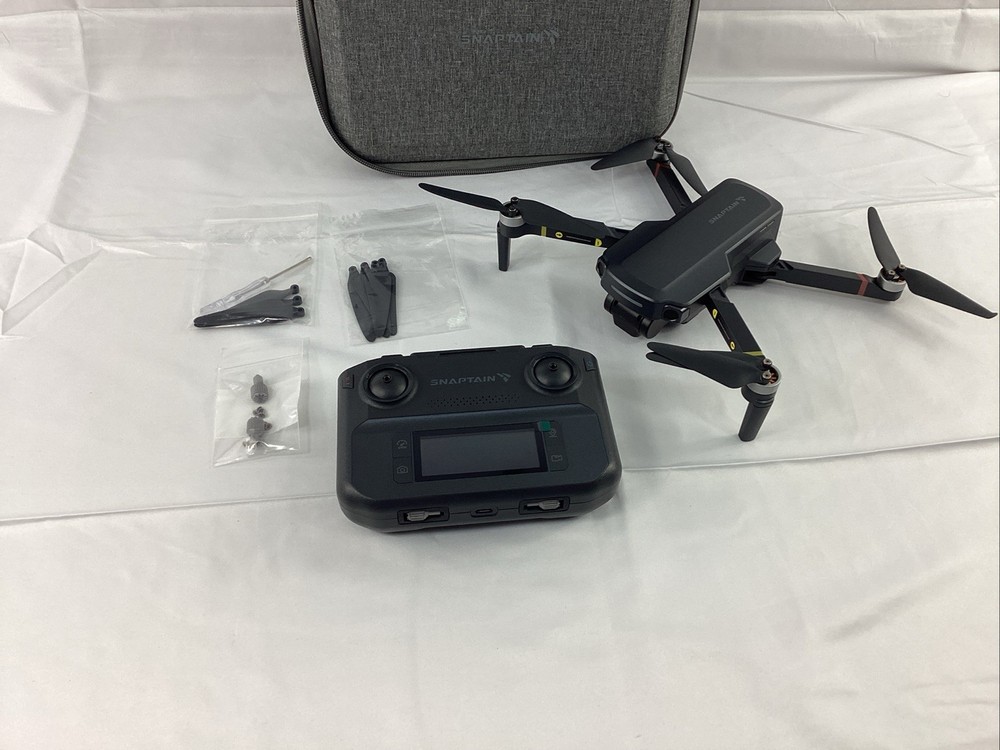 Snaptain P30 4K Drone with Camera, GPS, and Remote Controller Grey