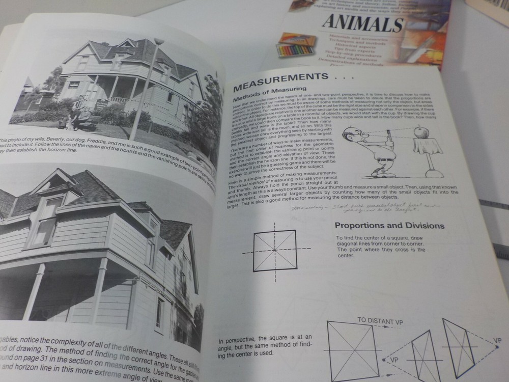 Art Instruction Beginner 4 Book Lot