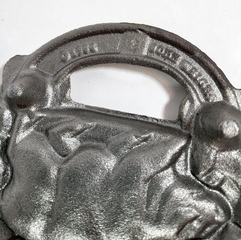 John Wright Animal Puzzle Cast Iron Mold 1984 New, Unused