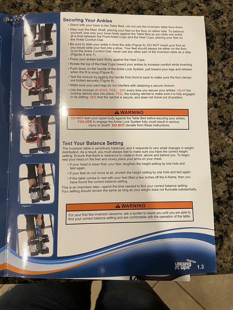 Teeter Hang Ups EP-960 Inversion Table with Back Pain Relief
