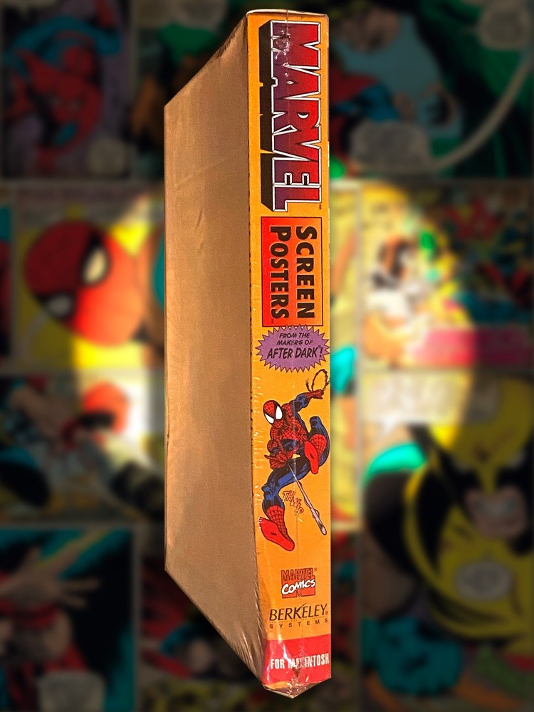 MARVEL DESKTOP ART and STILL IMAGE SCREEN SAVER Macintosh Software