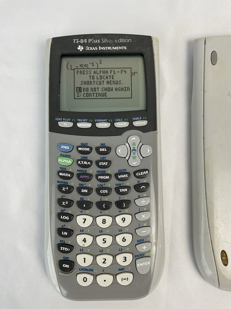 Texas Instruments TI-84 Plus Graphing Calculator - Silver