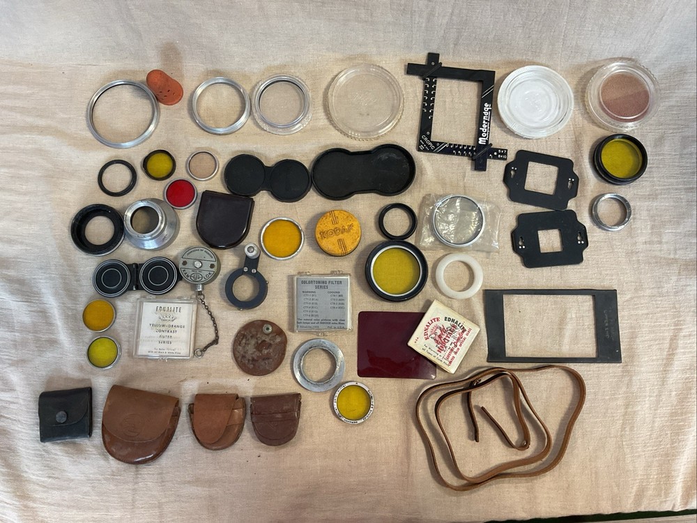 Random Camera Accessories Colored Lenses Lens Covers Strap