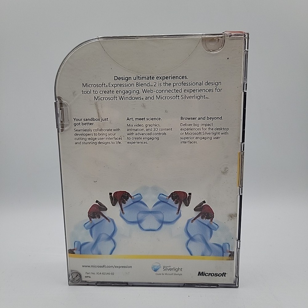 Microsoft Expression Blend 2 Upgrade For Windows Retail NEW 2008