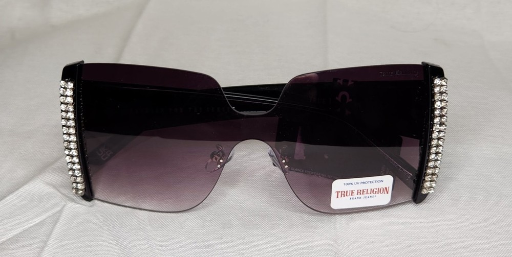 TRUE RELIGION Shield Bling Sunglasses