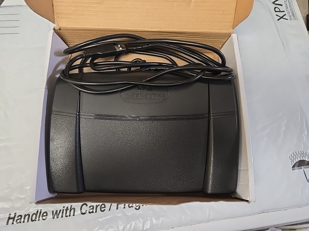 VEC Infinity 3 Transcription USB Computer Digital Foot Pedal Control