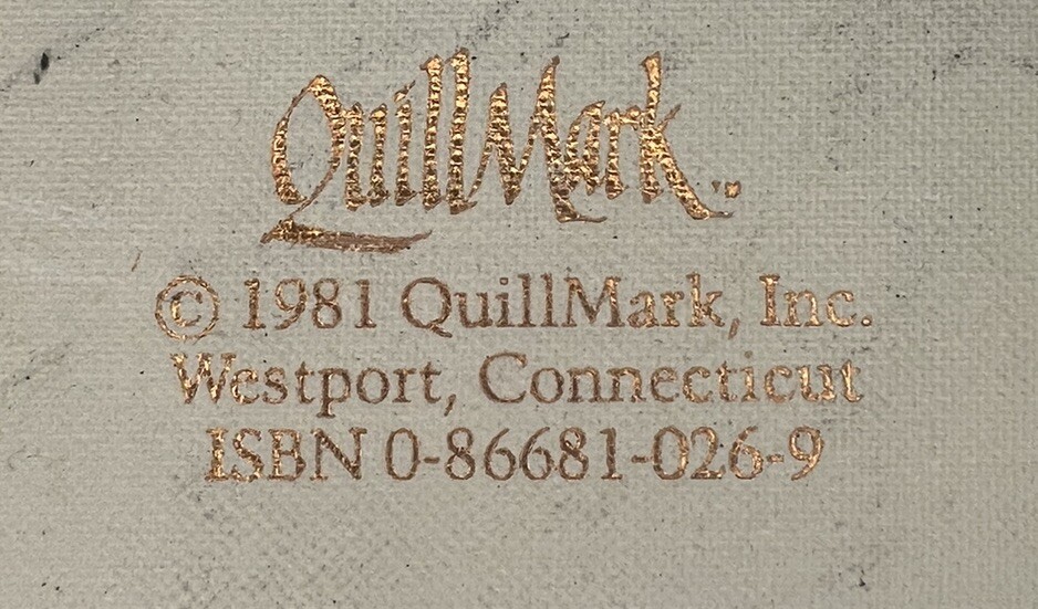 1981 Quillmark Publishing Notebook The Vikings