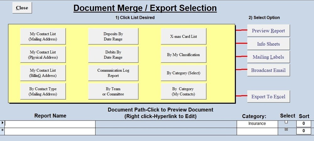 Home Management Database for Personal Finance, Inventory & more, uses MS Access