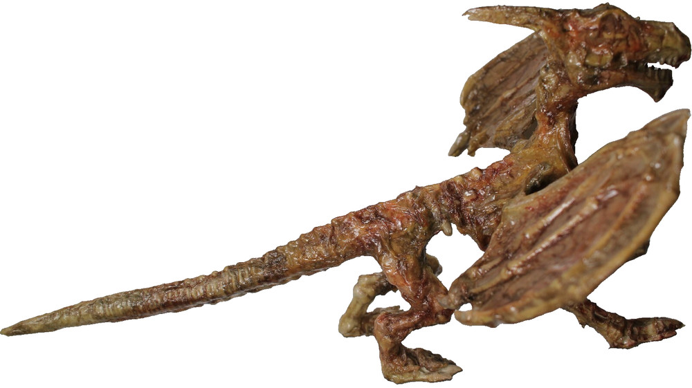 Creature Double Feature Non Animated Zombie Dragon Prop