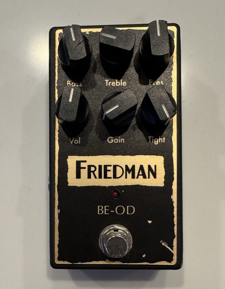 Friedman BE-OD Overdrive Pedal