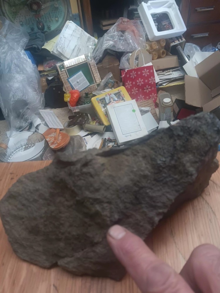 Lighting Struck Rock .