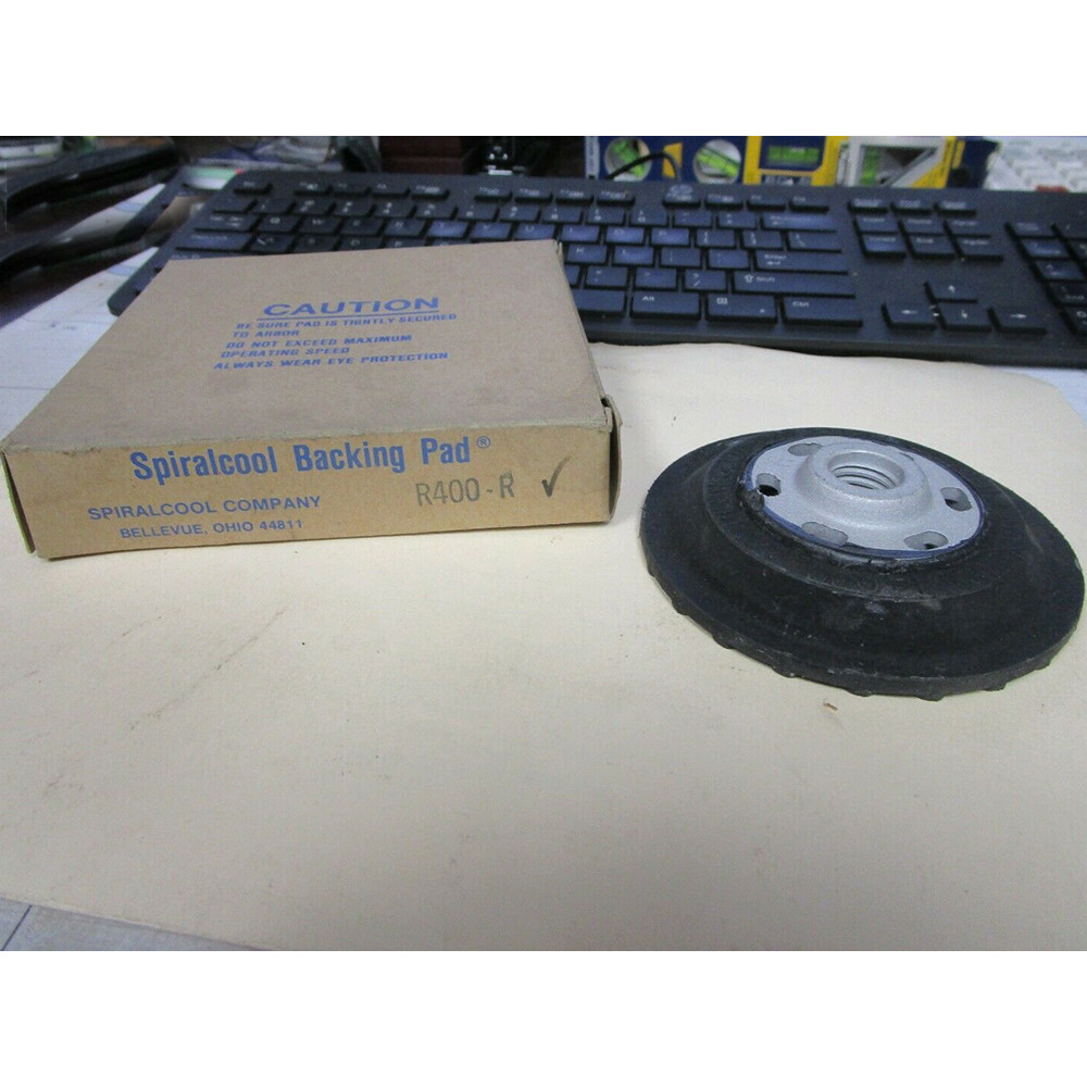 SPIRALCOOL BACKING PAD R400-R 4"