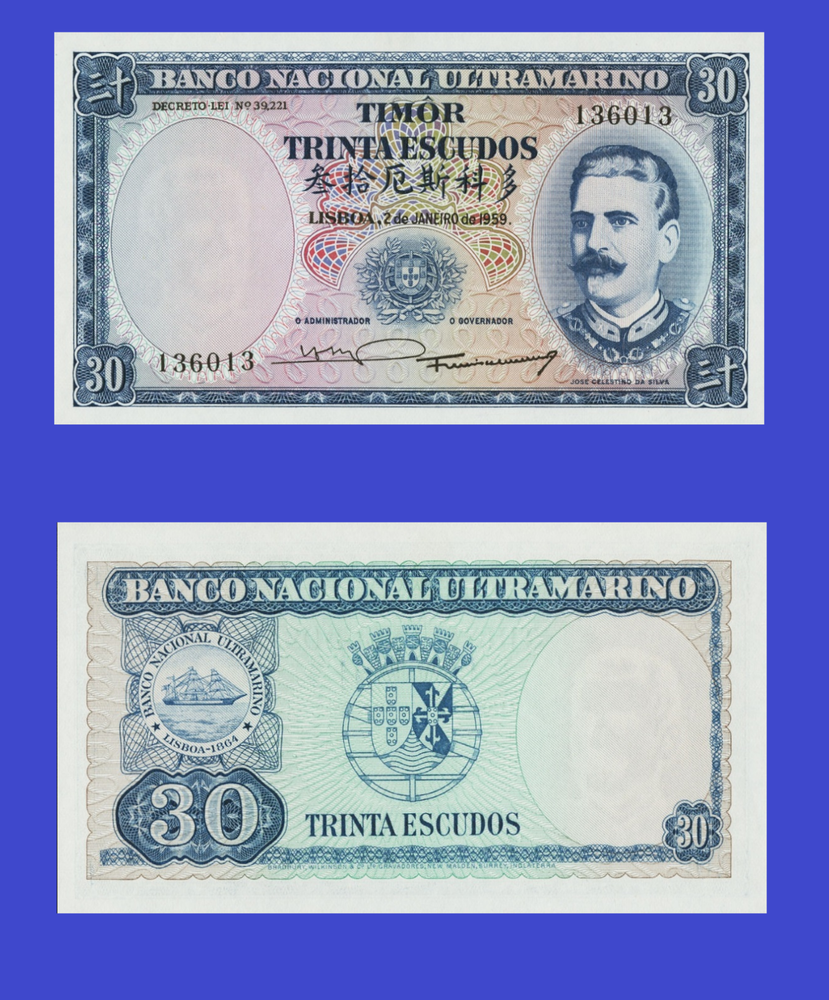 Timor 30 escudos 1959 - Copy