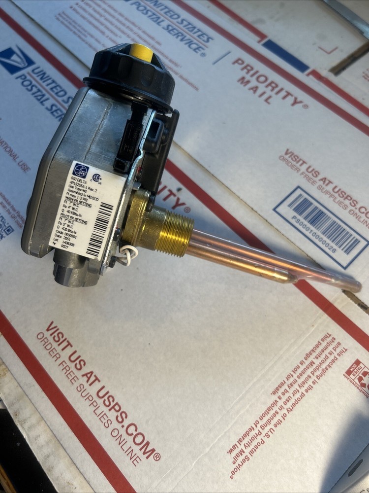 AP15255A-1 -  Upgraded OEM Water Heater Gas Valve Thermostat Nat Gas LPU.