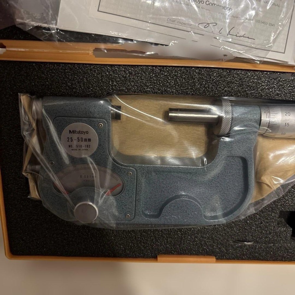 Mitutoyo Micrometer 25-50Mm