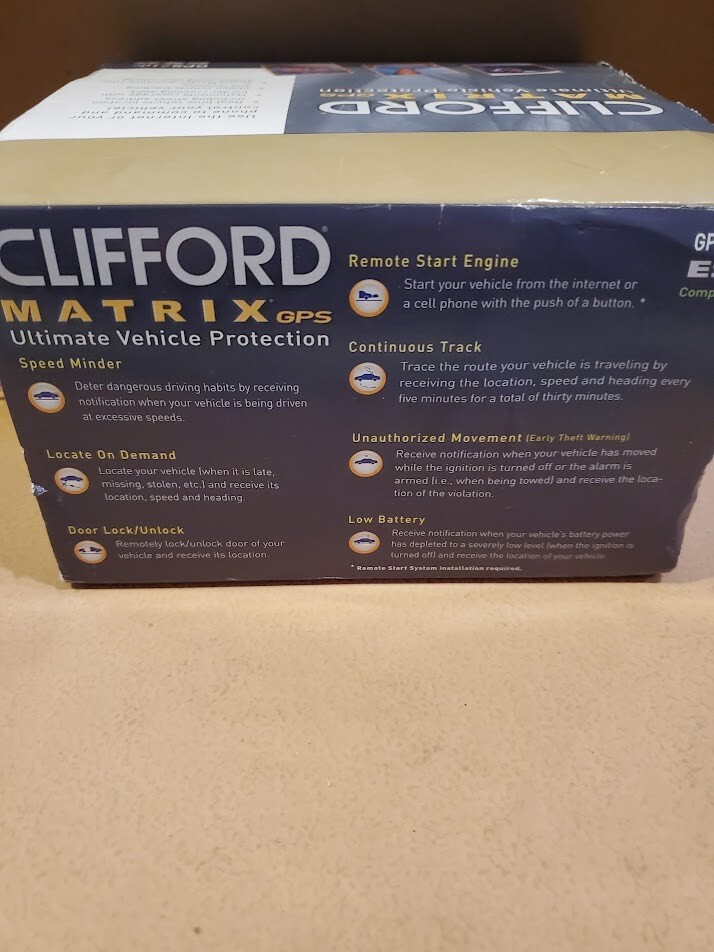 CLIFFORD MATRIX GPS210s