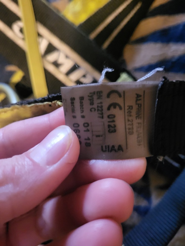 CAMP Alpine Flash Climbing Harness - Large