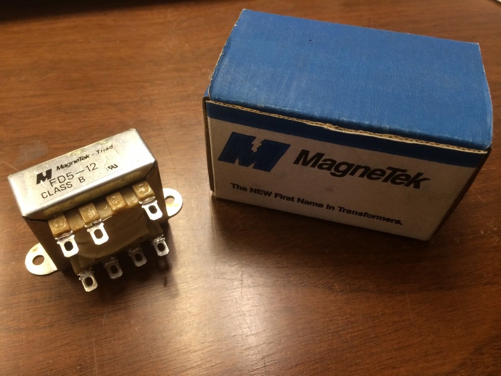 MagneTek Triad Power Transformer FD5-12 Class B