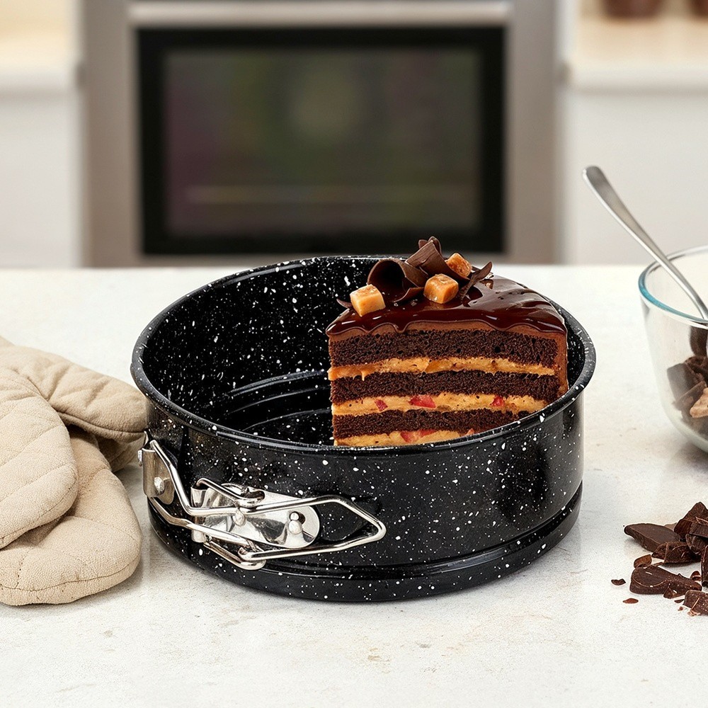 Cake tin, baking tin, torte tin, springform pan, granite, 12cm