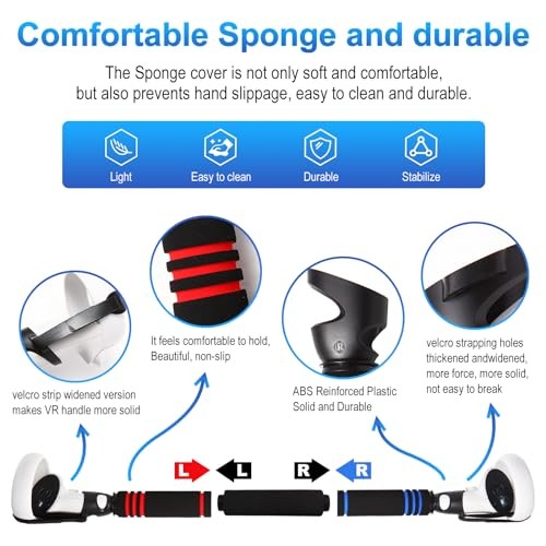 Gorilla Tag Long Arms Accessories for Oculus Quest 2,VR Controller Extension