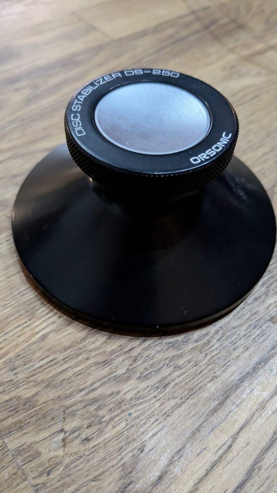 ORSONIC DS-250 Analog Record Disc Stabilizer Clamper