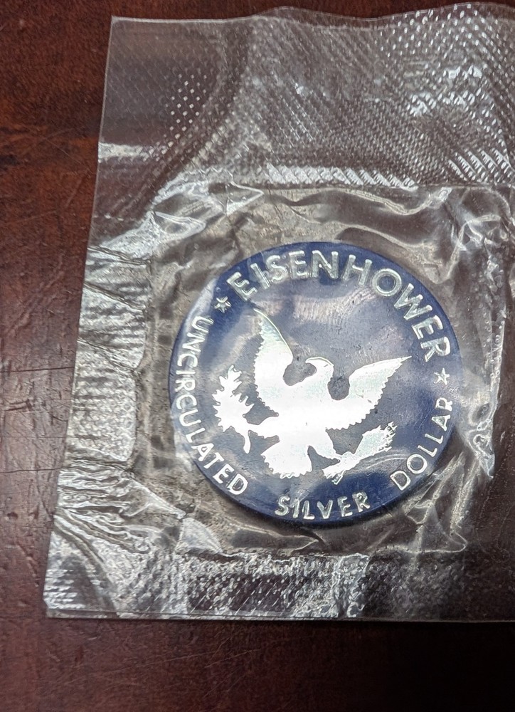 1971 Ike silver dollar