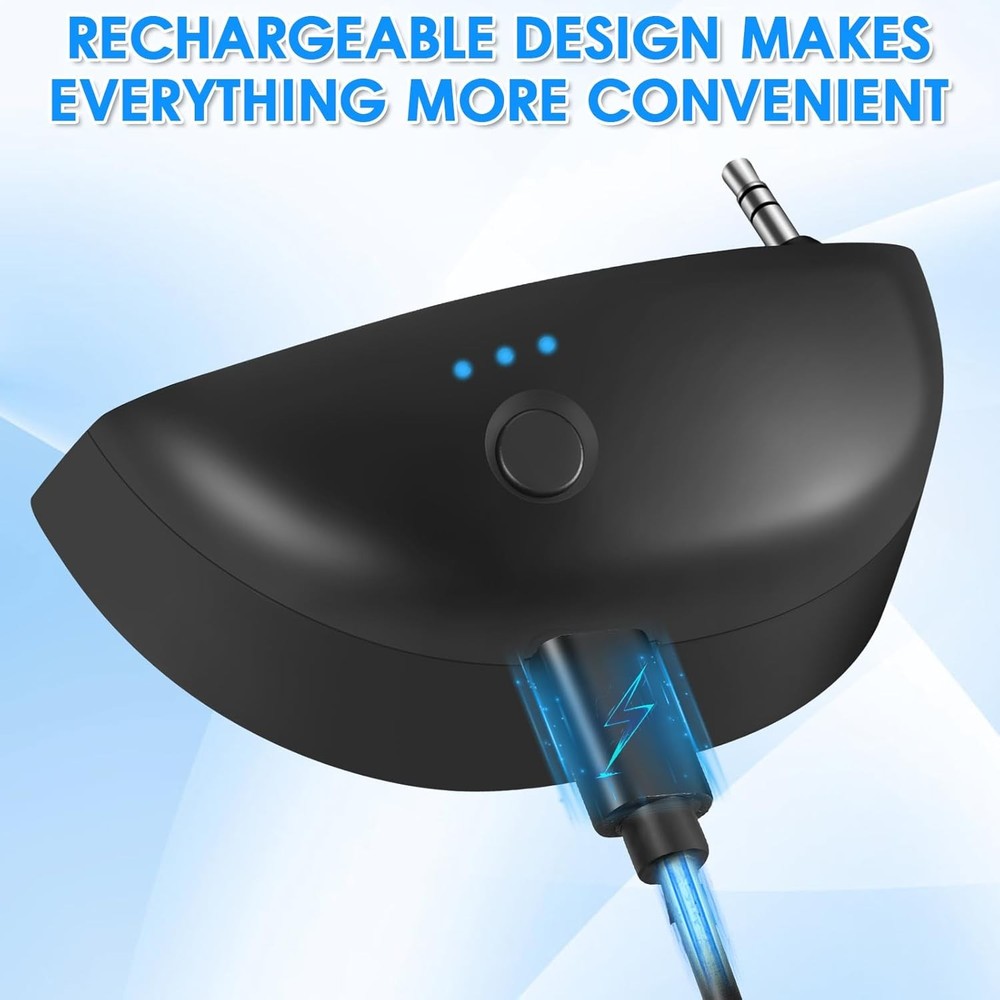 Bluetooth Adapter for Walker's Earmuffs, Wireless Bluetooth 5.1 Receiver, Rec...
