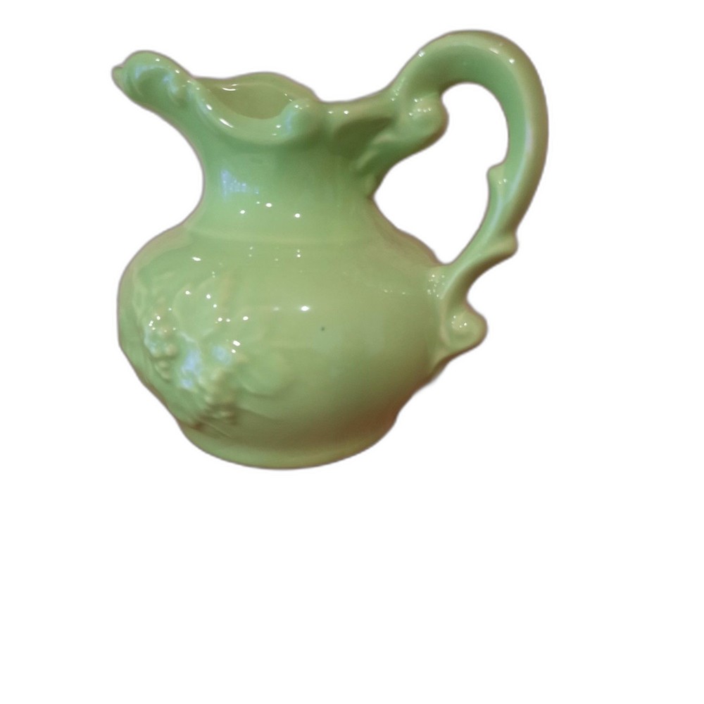 McCoy Lime Green Pottery Pitcher