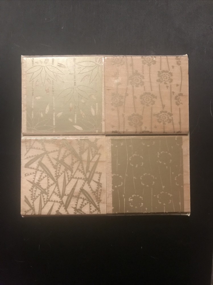 Japenese Textiles Rubber Stamps