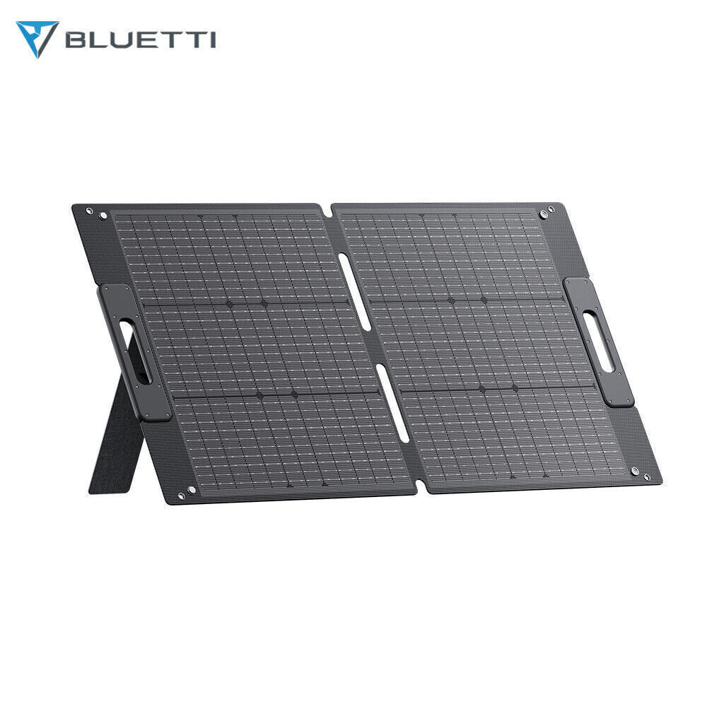BLUETTI SP100L 100W Portable Solar Panel Kit MPPT Charge Controller OCV 24.6V