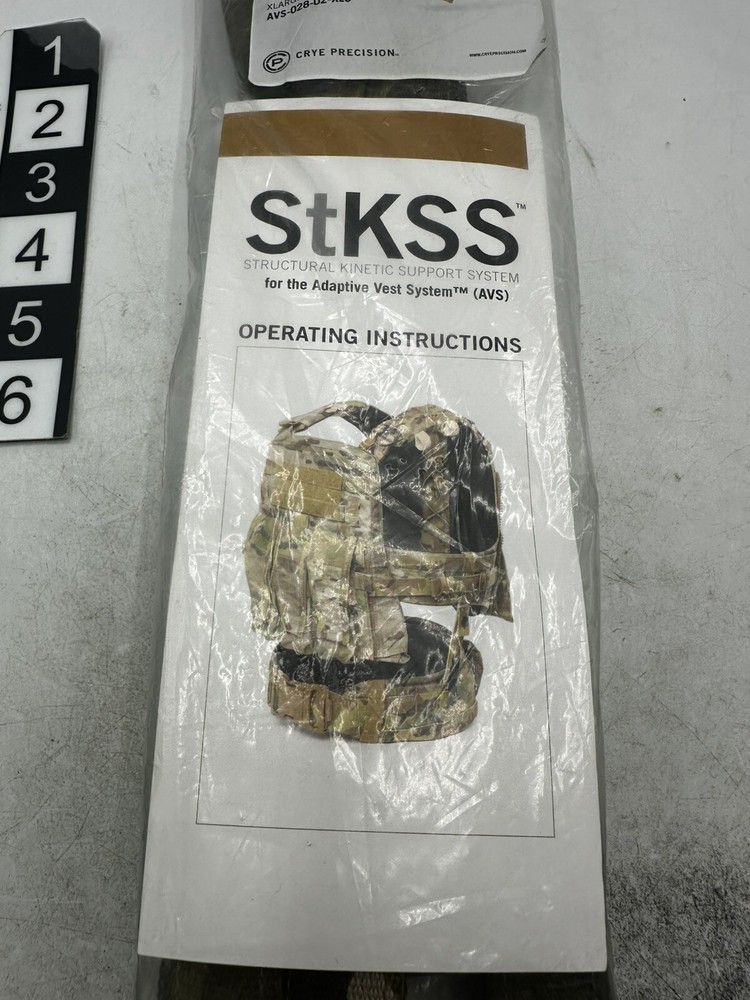 Crye Precision MULTI-CAM StKSS Structural Kinetic Support System X-Large