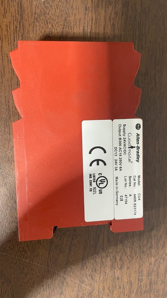ALLEN BRADLEY 440R-S23174 GUARD MASTER CU4 440RS23174 Installed- Never used