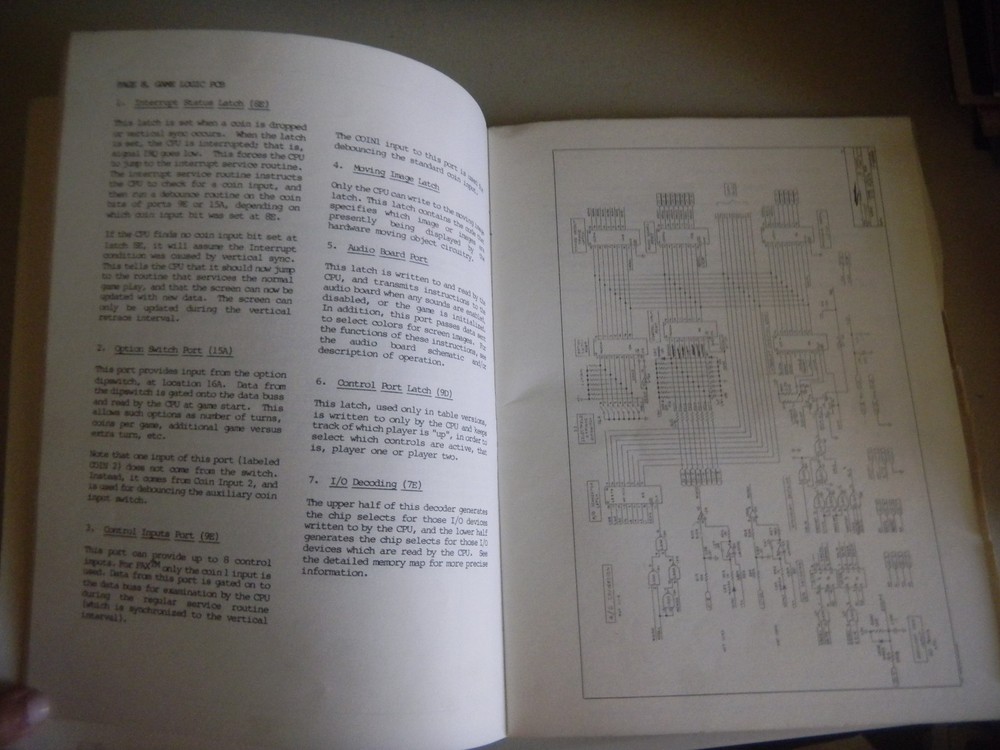 FAX original arcade game machine manual
