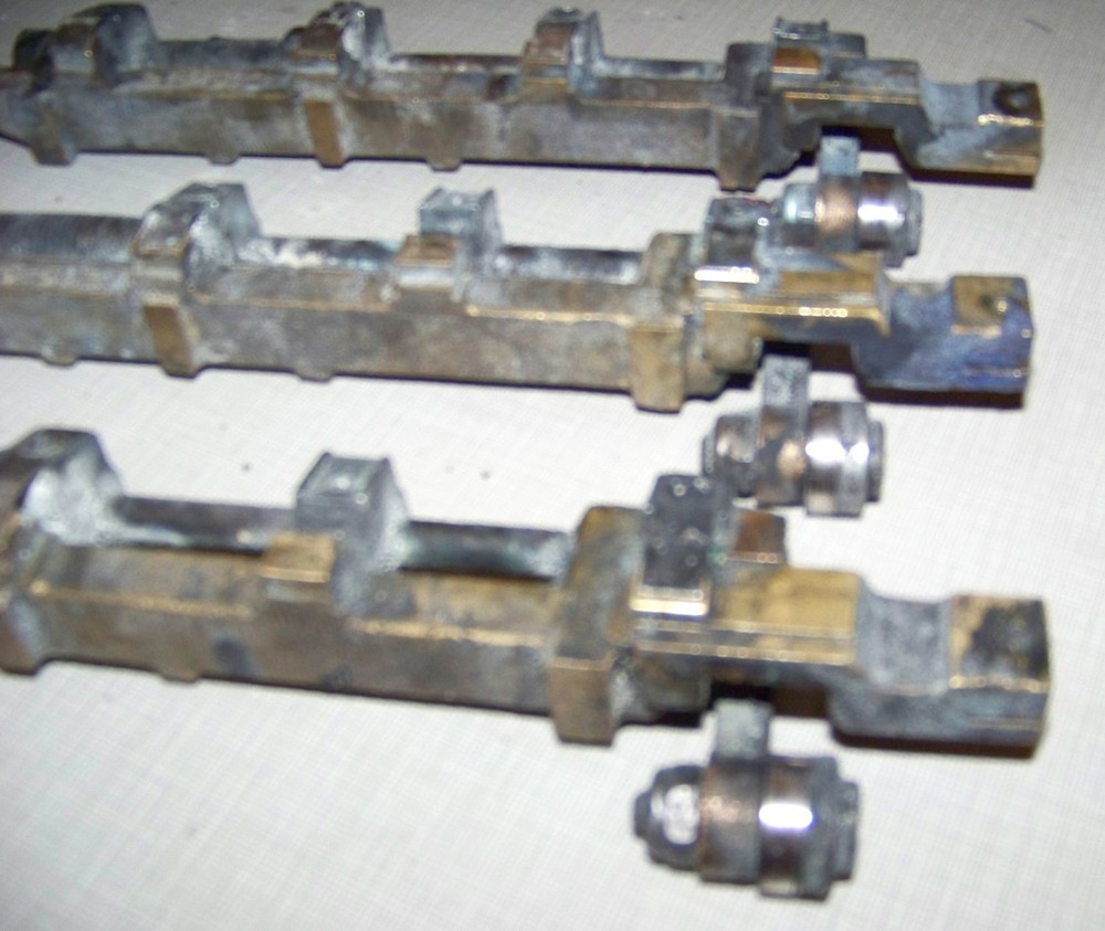 3 Multi 1250 Printing Press Gripper Bars