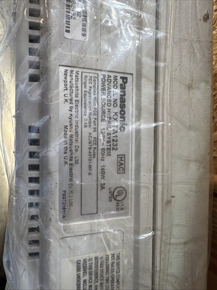 Panasonic KX-TD1232 Telephone System