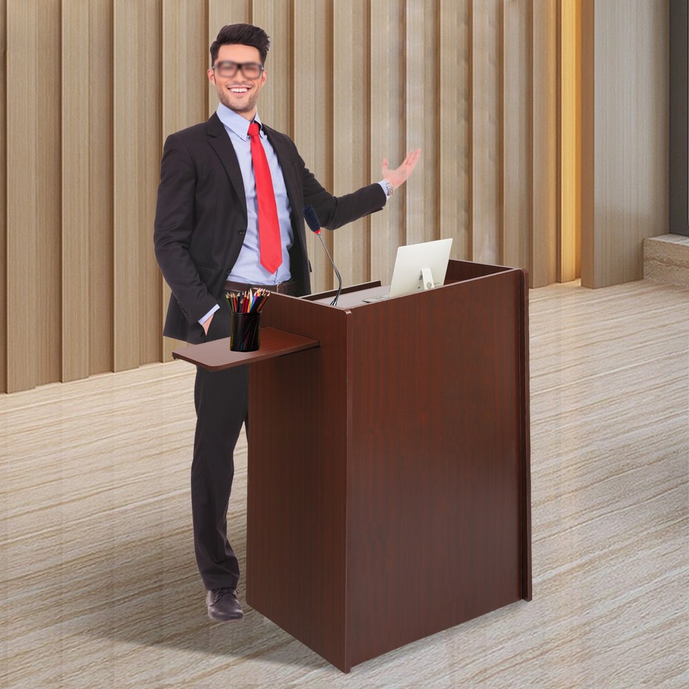 Conference Presentation Stand Presentation Table Presentation Desk with Wheels