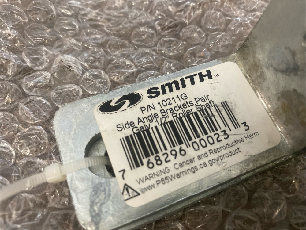 C.E. Smith Side Angle "L" Bracket - Pair - Galvanized - 10211G