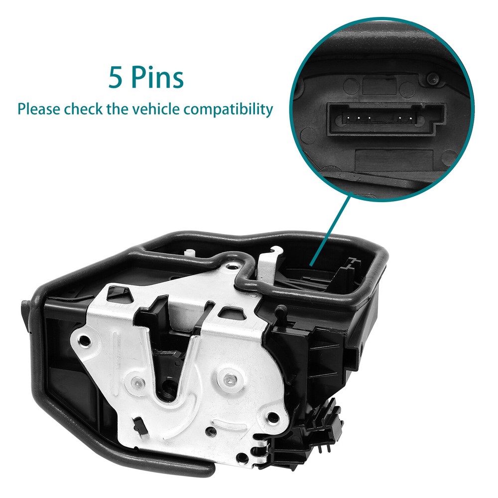 Rear Left Driver Side Power Door Lock Actuator Motor Latch for BMW E60 E65 E90