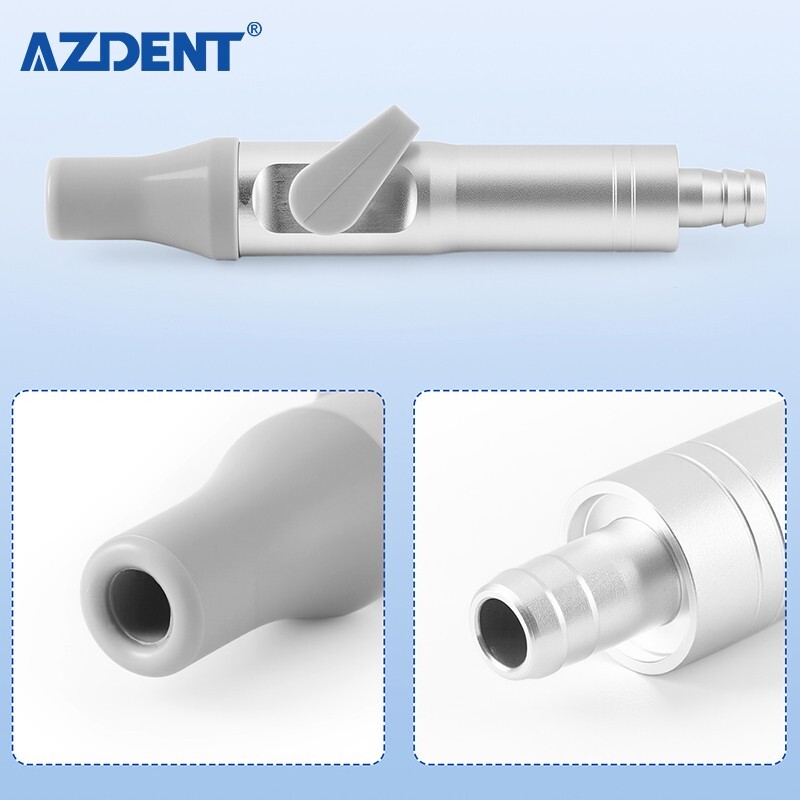 Dental Universal Saliva Ejector Valve SE Weak Suction Handle Adaptor with Switch