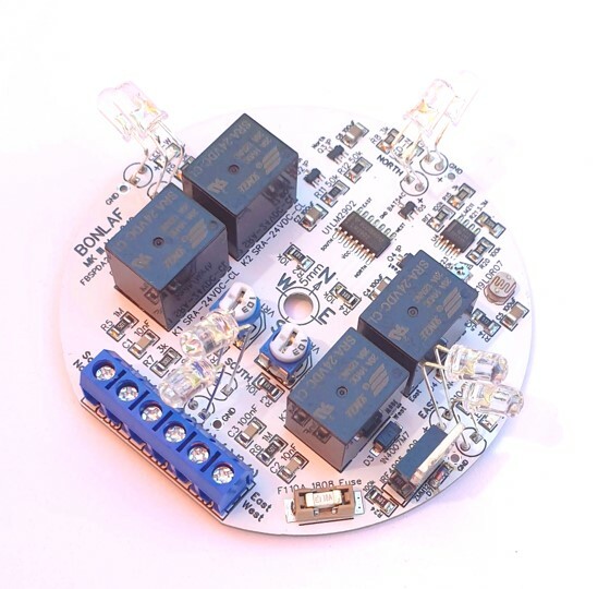 MK III 24VDC 10A Dual Axis Solar Panel Sun Tracking Analog Controller Board DIY