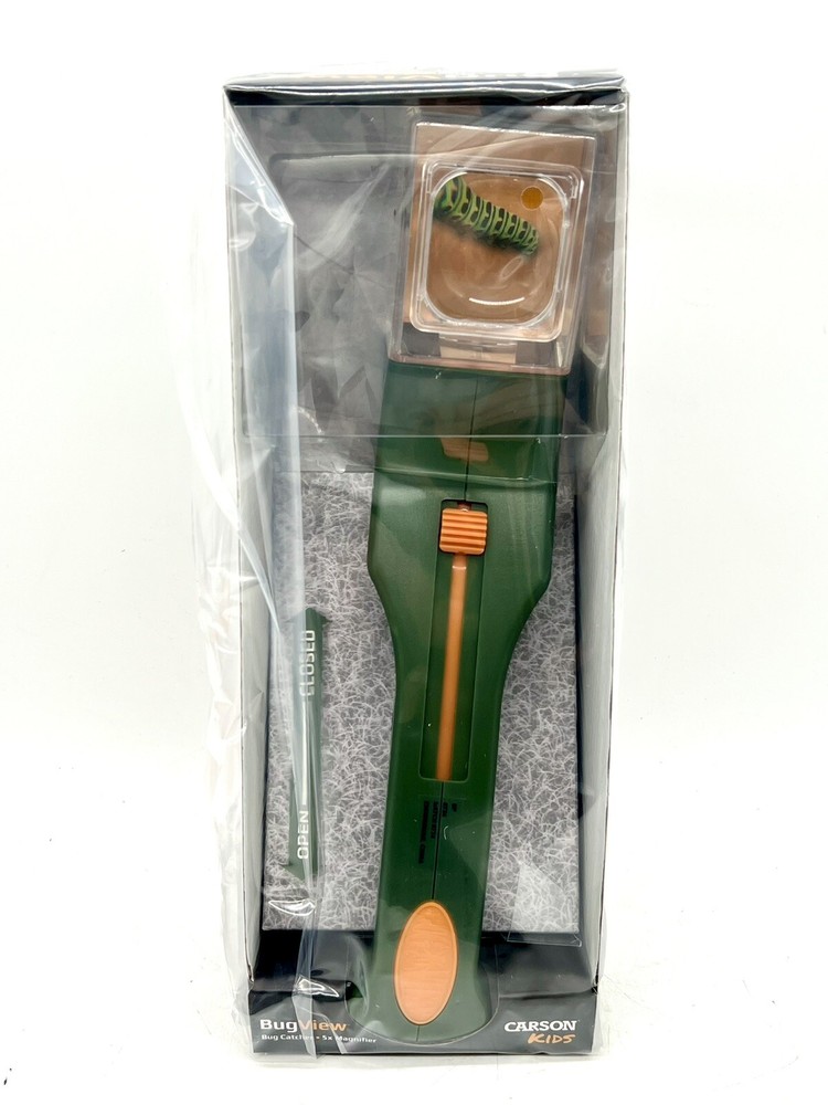 BUGVIEW Bug Insect Catcher Viewer Magnifier Quick-Release Tool By Carson Kids